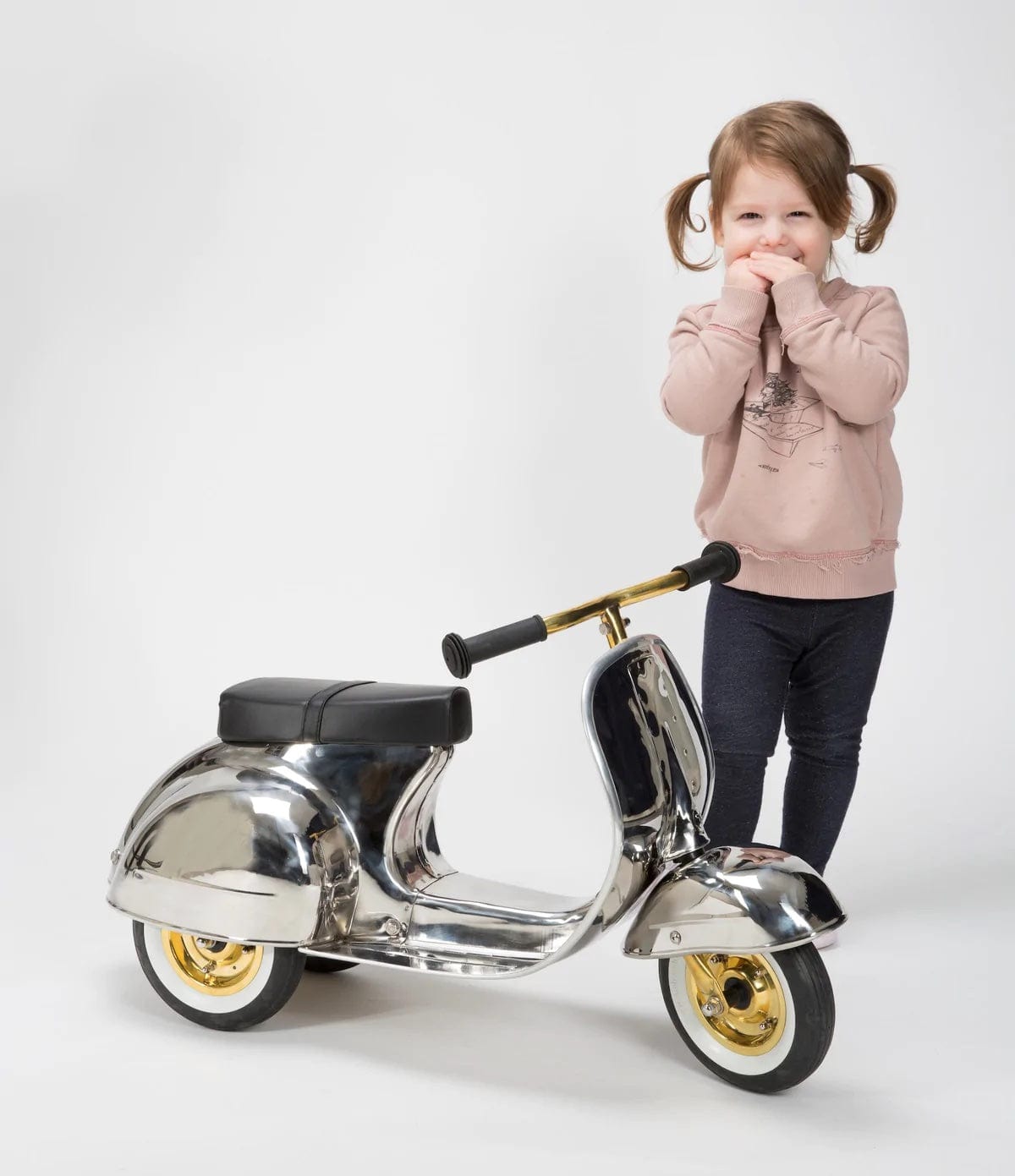 Amboss Toys Limited Edition Deluxe Stainless Steel Italian Scooter