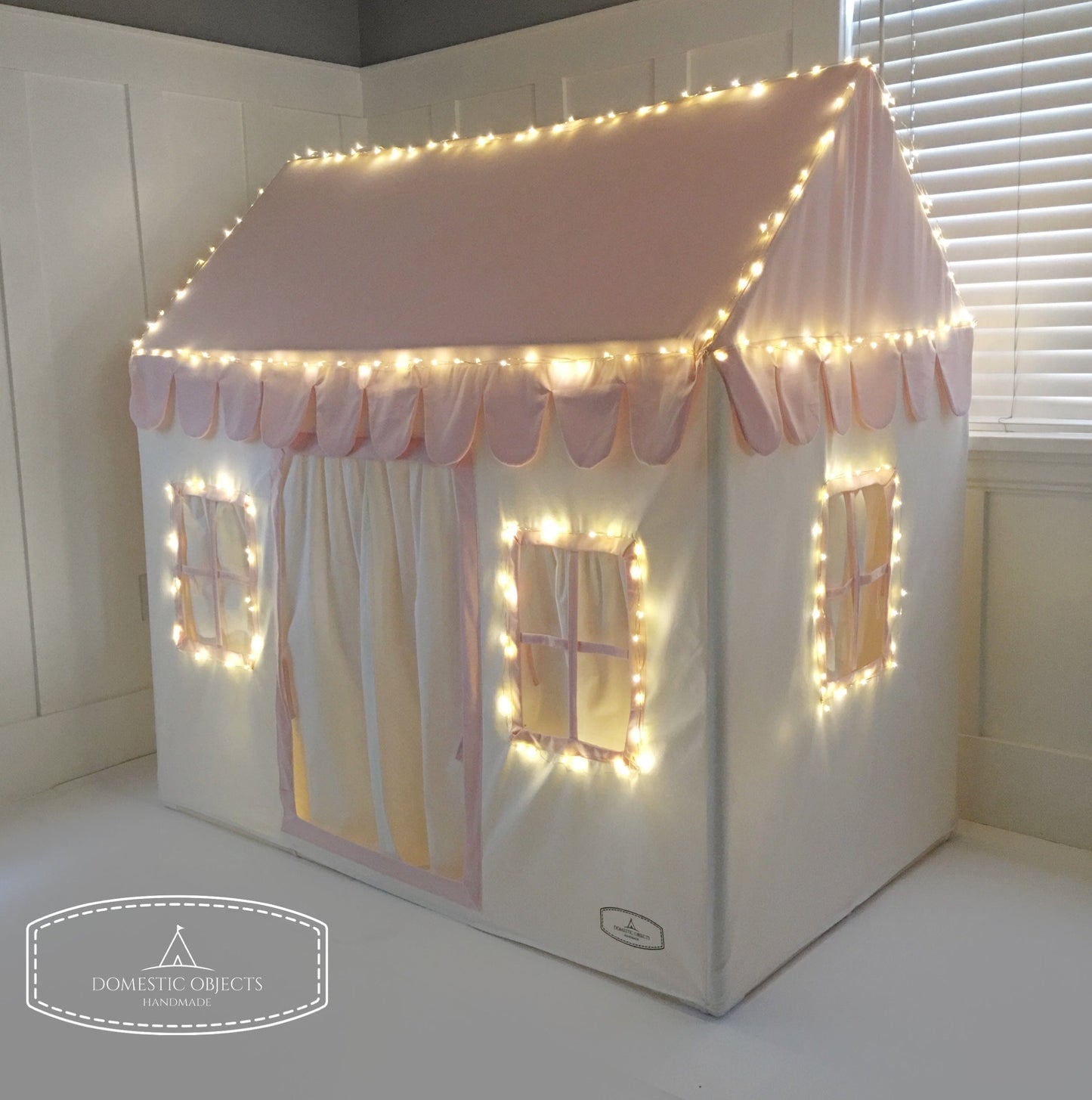 Domestic Objects Soft Cotton Canvas Playhouse - Comes with Travel Bag
