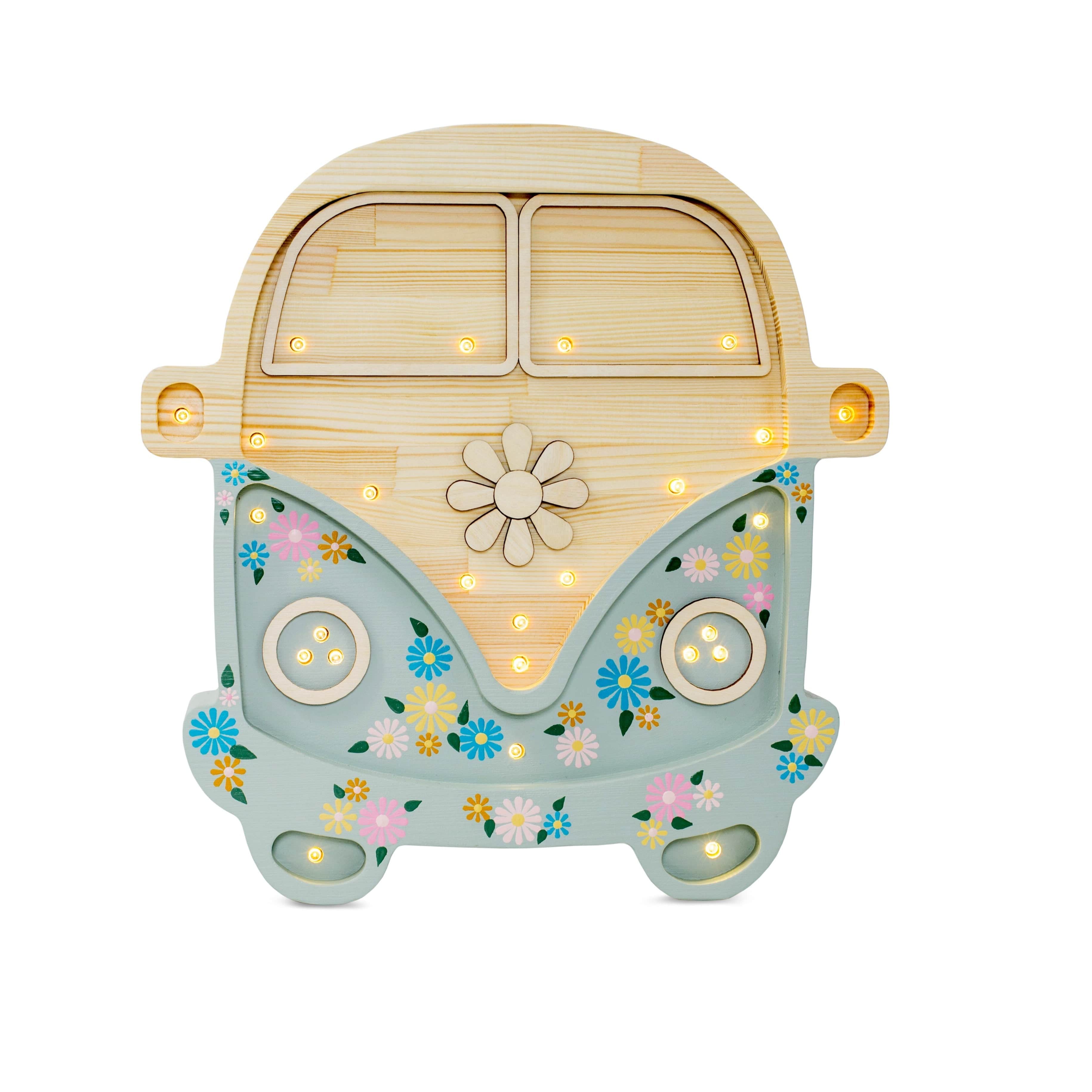 Little Lights Van Lamp in Blue (31×29x5.5 cm)