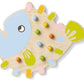 Pufferfish Wall Decor by HABA