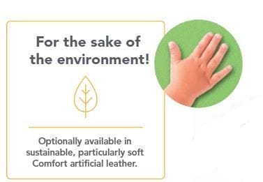 HABA Pro Reading Nook 55¼"W (Synthetic Leather)