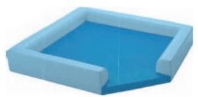 HABA Pro Reading Nook 55¼"W (Synthetic Leather)