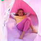 Hearthsong Cozy Posy HugglePod Hanging Tent with LED Flower Lights