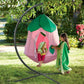 Hearthsong Cozy Posy Hanging Tent WITH Crescent Stand and lights