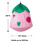 Hearthsong Cozy Posy Hanging Tent WITH Crescent Stand and lights