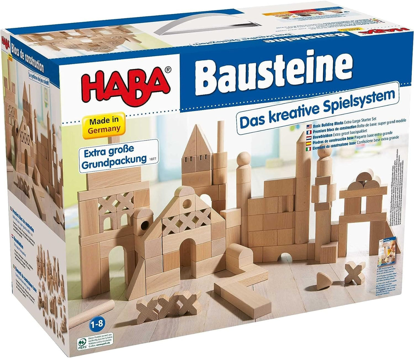 Haba Extra Large Starter Set Building Blocks (102 Pieces)