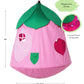 Hearthsong Cozy Posy HugglePod Hanging Tent with LED Flower Lights