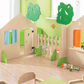 HABA Pro Playhouse Partition with Window and Bushes