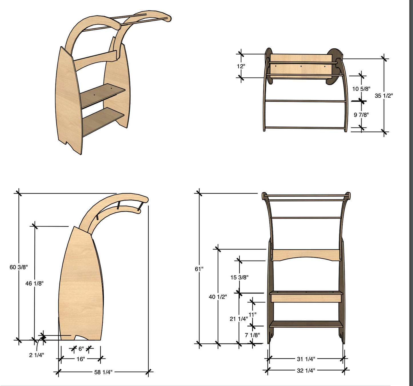 Natural Pod Double Playstand with Portable Chefs Kitchen