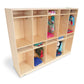 10 Section Coat Locker