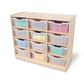 12 Tray Mobile Storage Cabinet