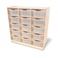 15 Tray Mobile Storage Cabinet