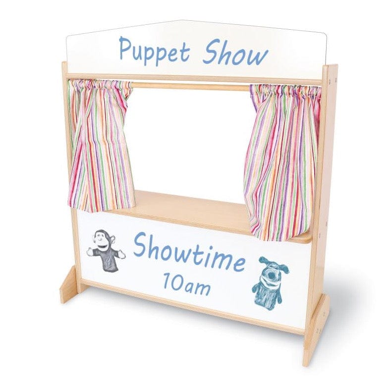 Deluxe Puppet Theater With Markerboard – The Inspired Playhouse