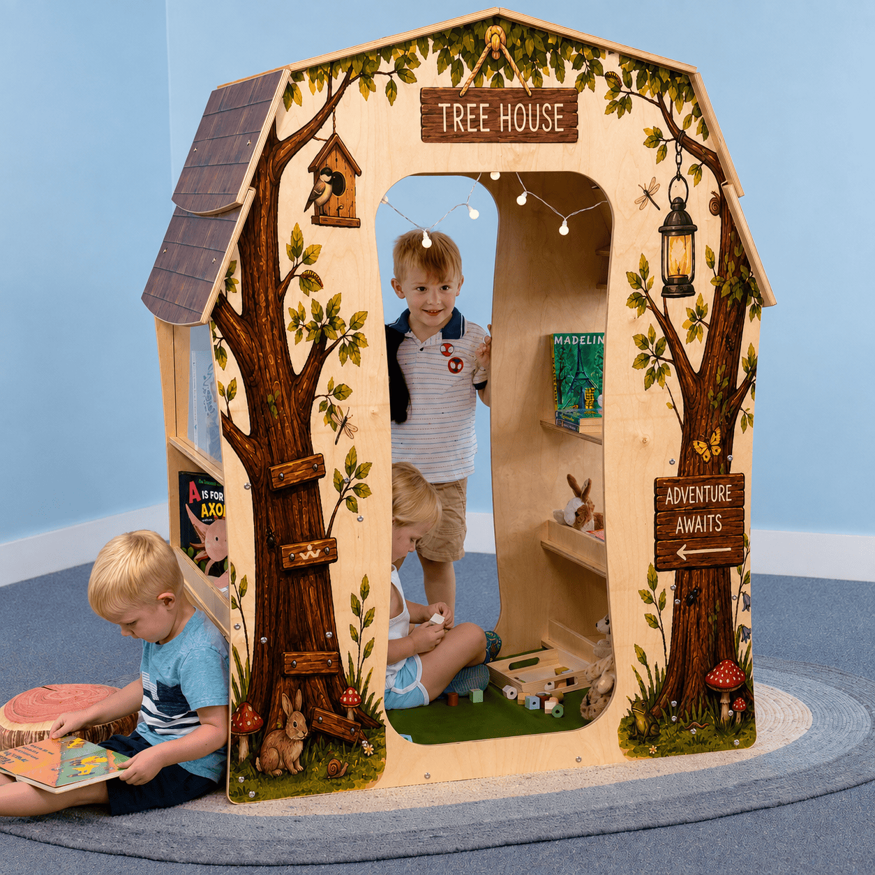 Indoor Treehouse Nook