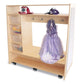 Mobile Dress-Up Center With Trays & Mirror