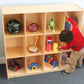 12 Cubby Backpack Storage Cabinet