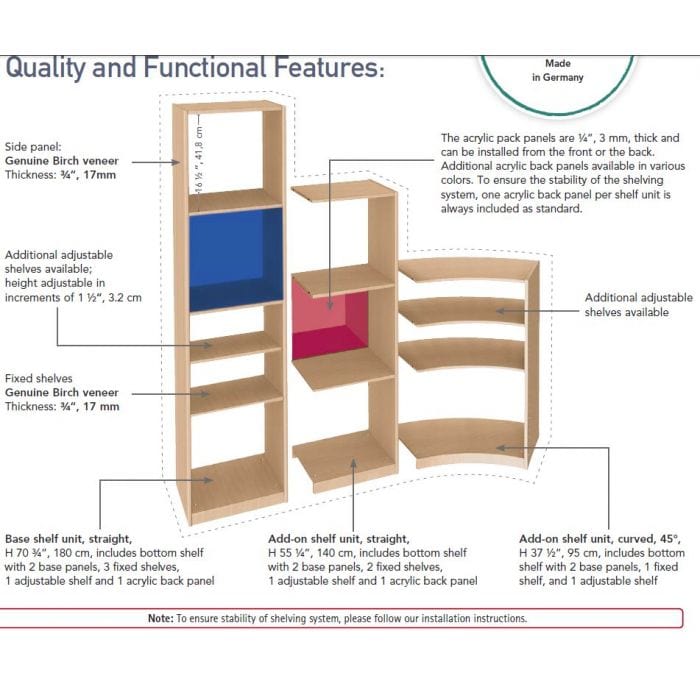 HABA Pro Rudolfo Shelf Combination #9