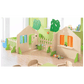 HABA Pro Playhouse Partition with Fence and Bushes