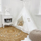Domestic Objects Canopy Bed Tent in Cream Canvas with Doors