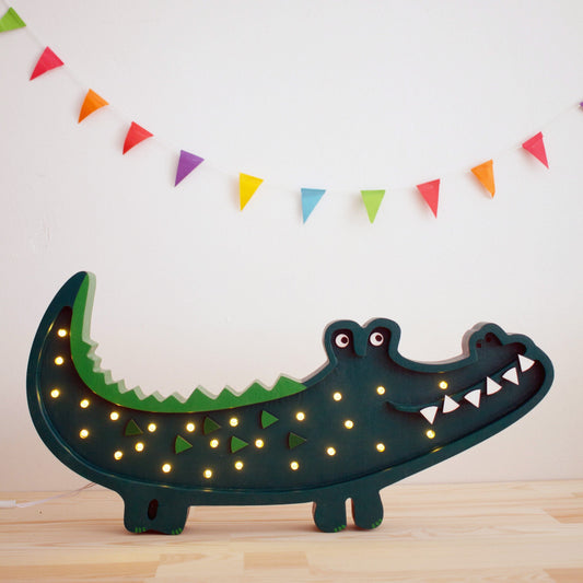 Little Lights Crocodile Lamp