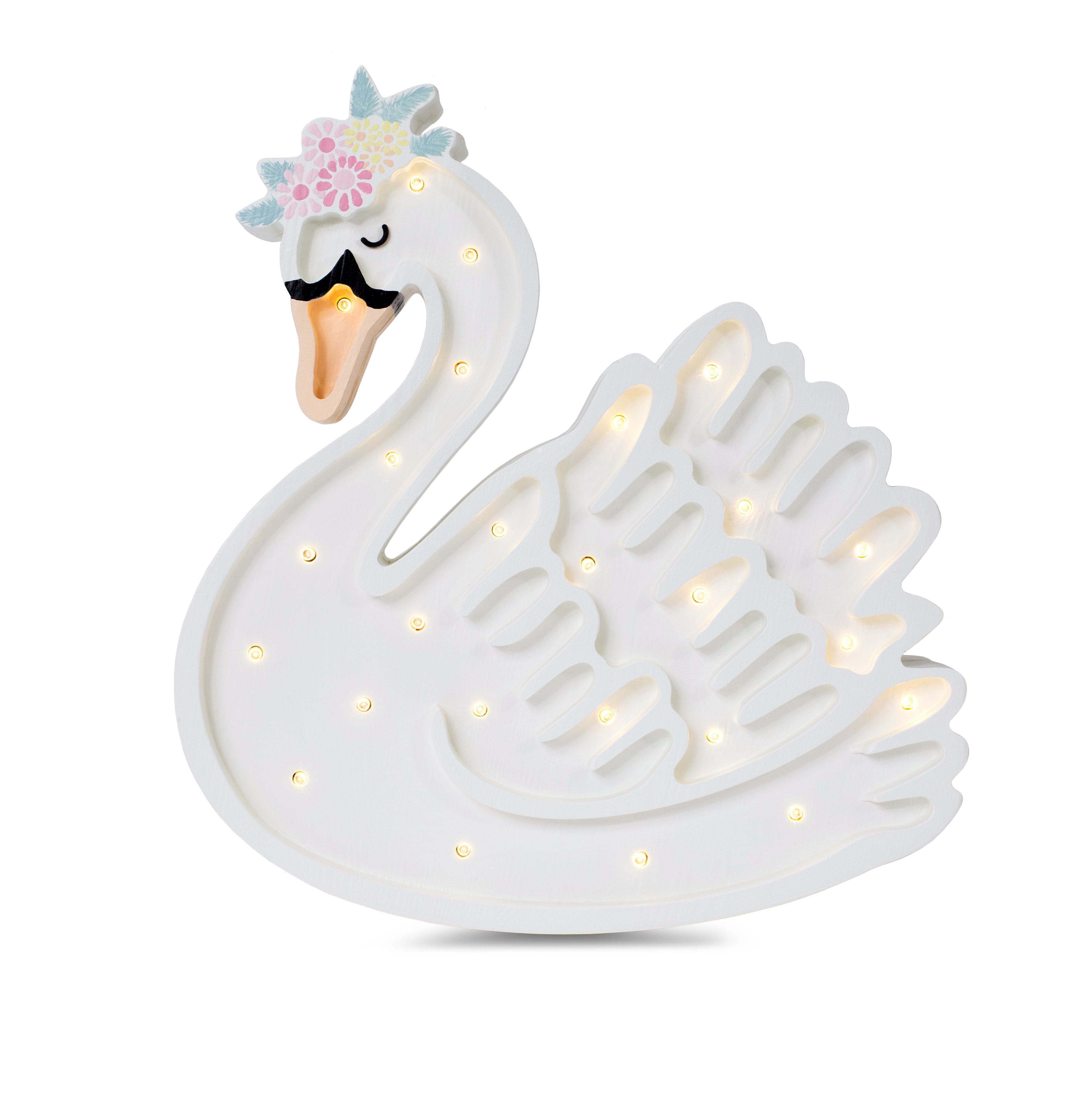 Little Lights Swan Lamp – The Inspired Playhouse