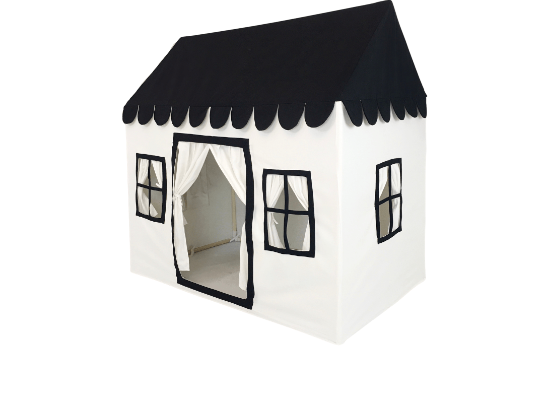 Domestic Objects Soft Cotton Canvas Playhouse - Comes with Travel Bag