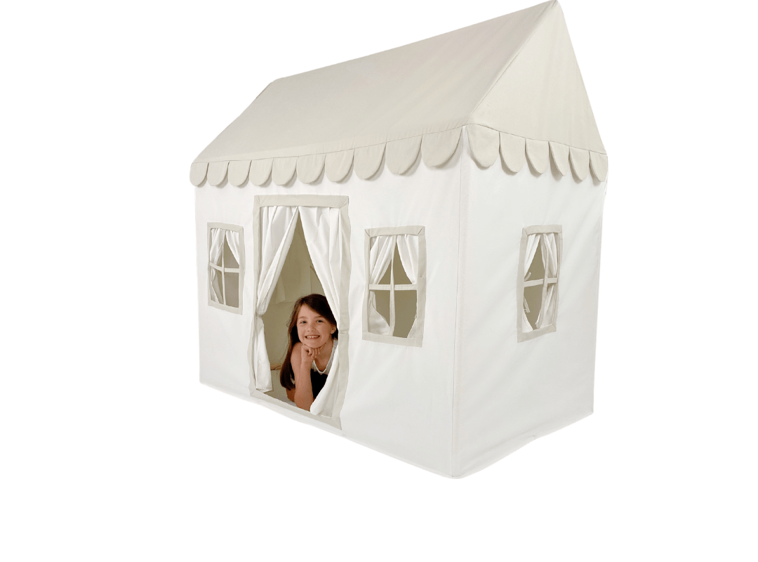 Domestic Objects Soft Cotton Canvas Playhouse - Comes with Travel Bag