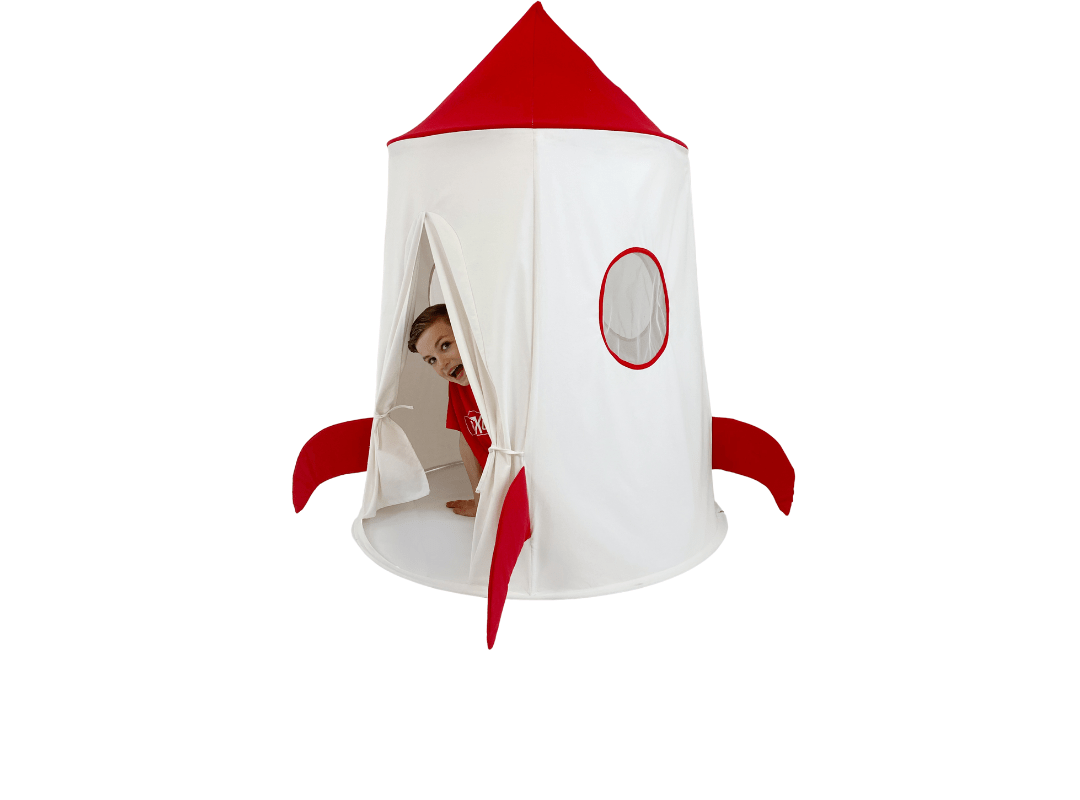 Domestic Objects Soft Cotton Canvas Playhouse - Comes with Travel Bag