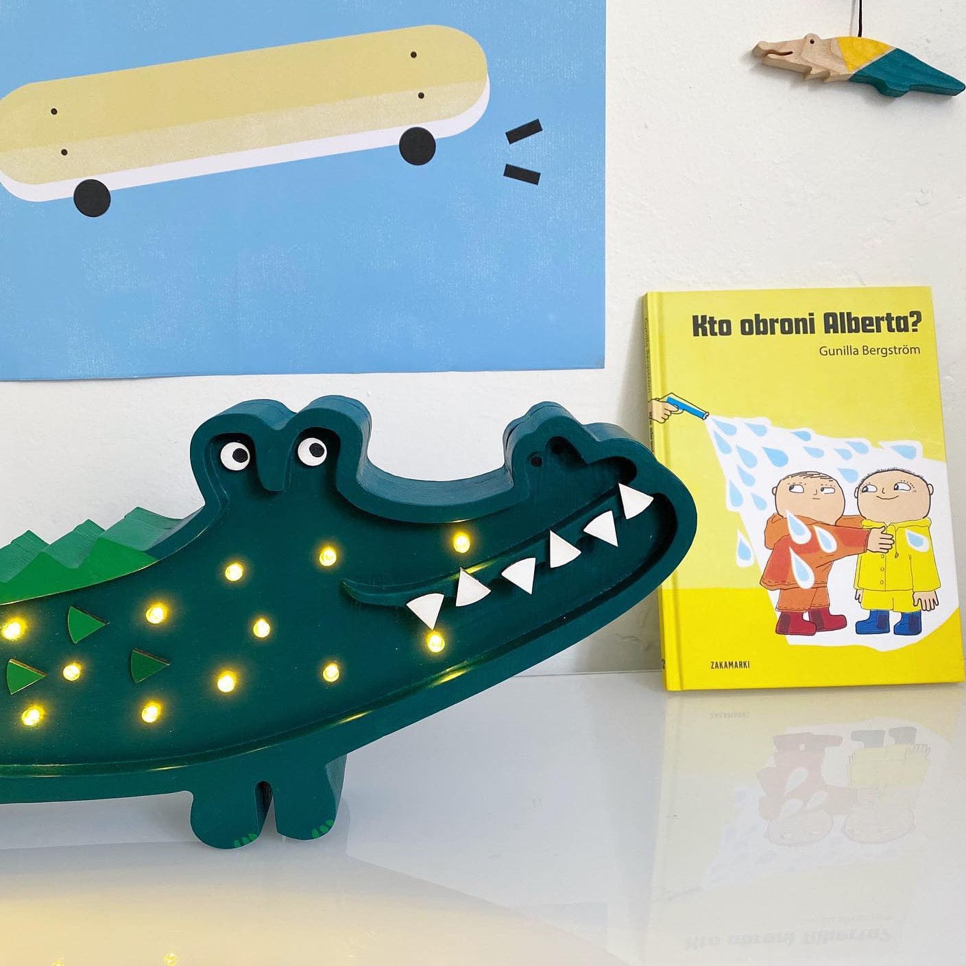 Little Lights Crocodile Lamp