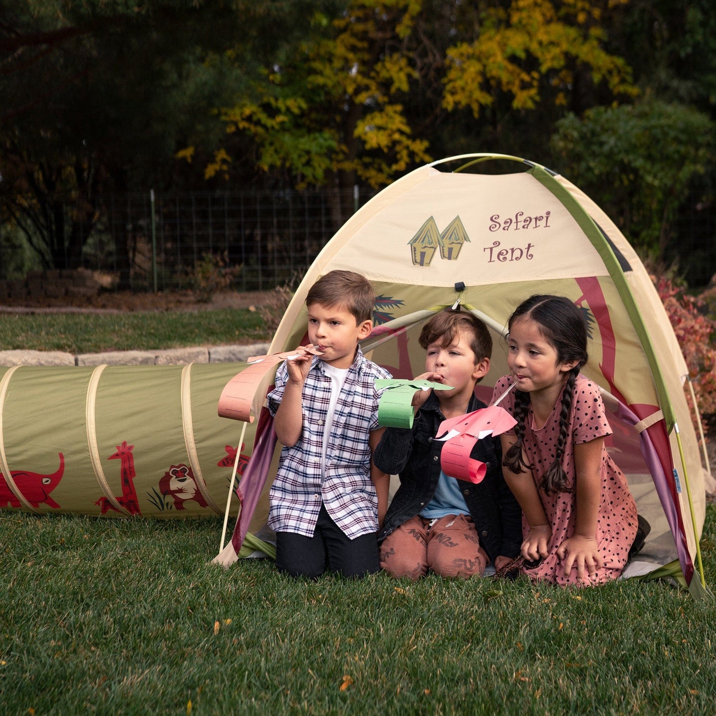 Jungle Safari Tent and Tunnel