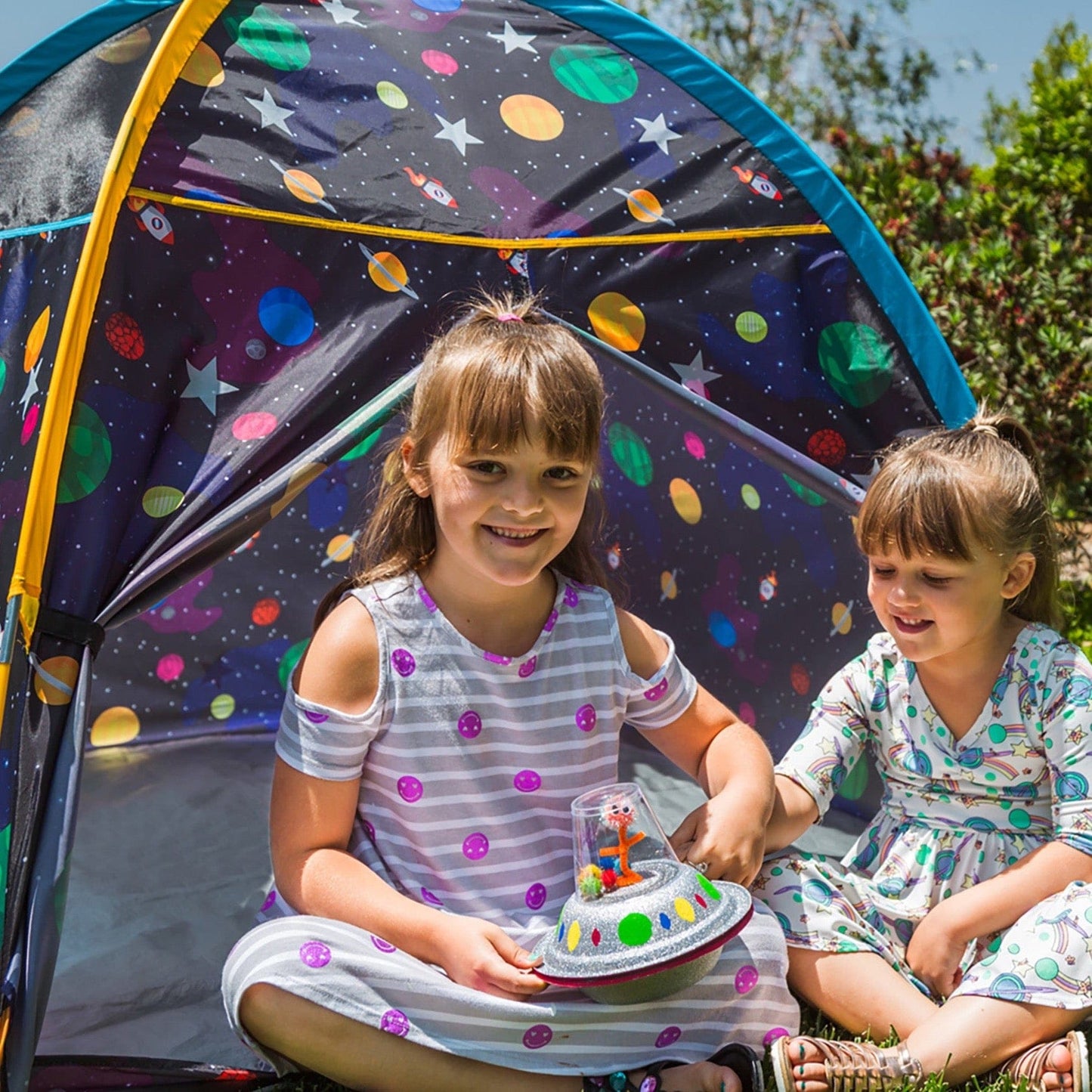 Pacific Play Tents Galaxy Glow in the Dark Stars Tent