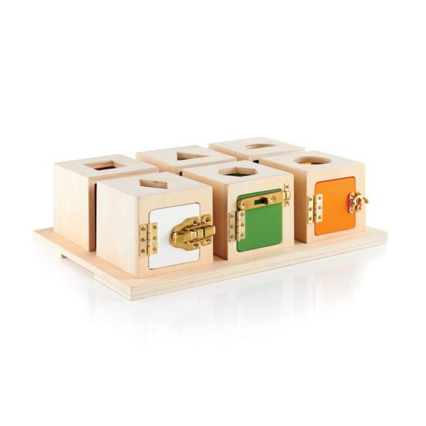 Peekaboo Lock Boxes - Set of 6