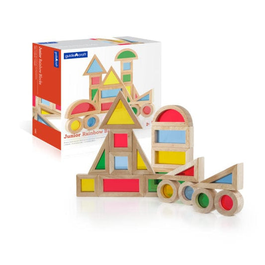 Jr. Rainbow Blocks 20 Piece Set