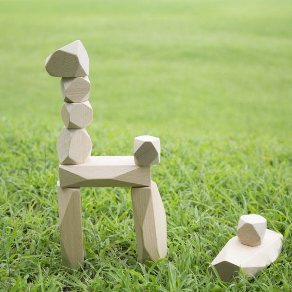 Wood Stacker Standing Stones