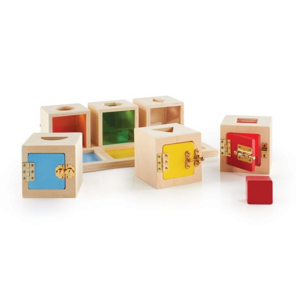 Peekaboo Lock Boxes - Set of 6