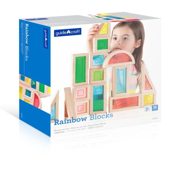 Rainbow Blocks 30 Piece Set