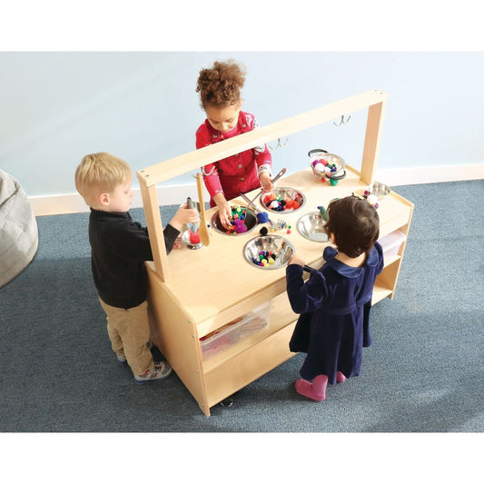 Mobile Sensory Play Kitchen