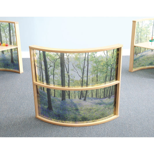 Nature View Curved Divider Panel 36H