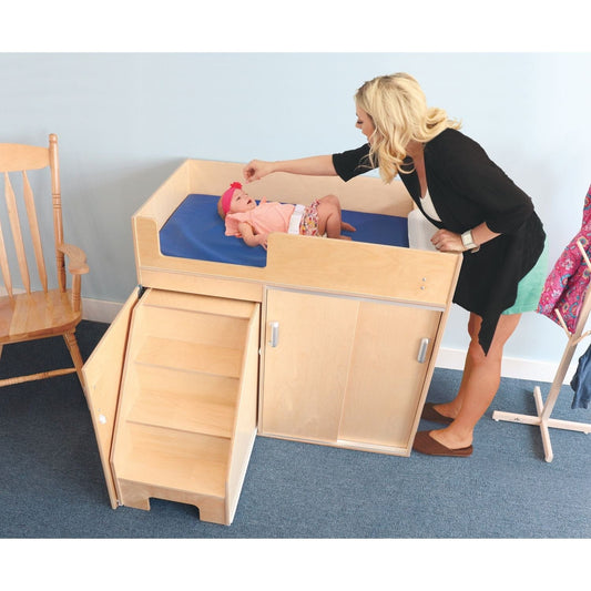 EZ Step Up Toddler Changing Cabinet