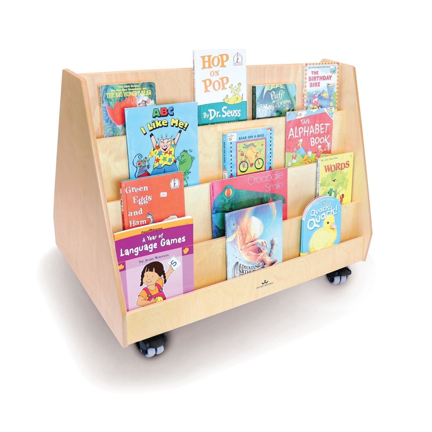 Two-Sided Mobile Book Display