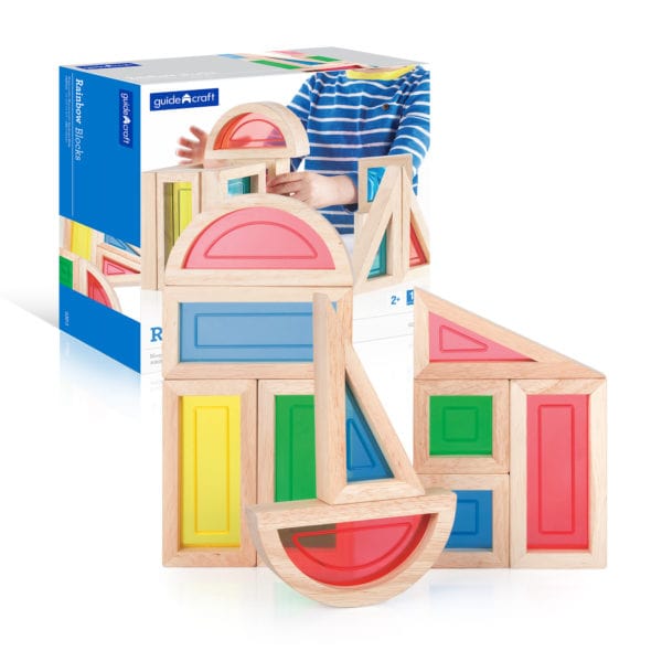 Rainbow Blocks 30 Piece Set