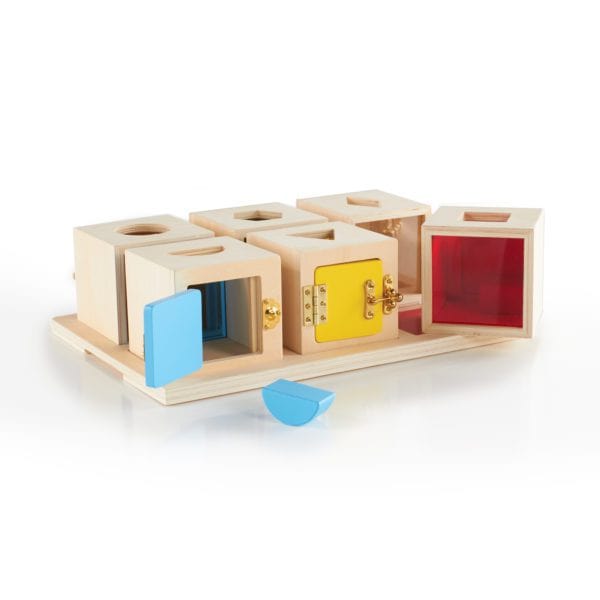 Peekaboo Lock Boxes - Set of 6